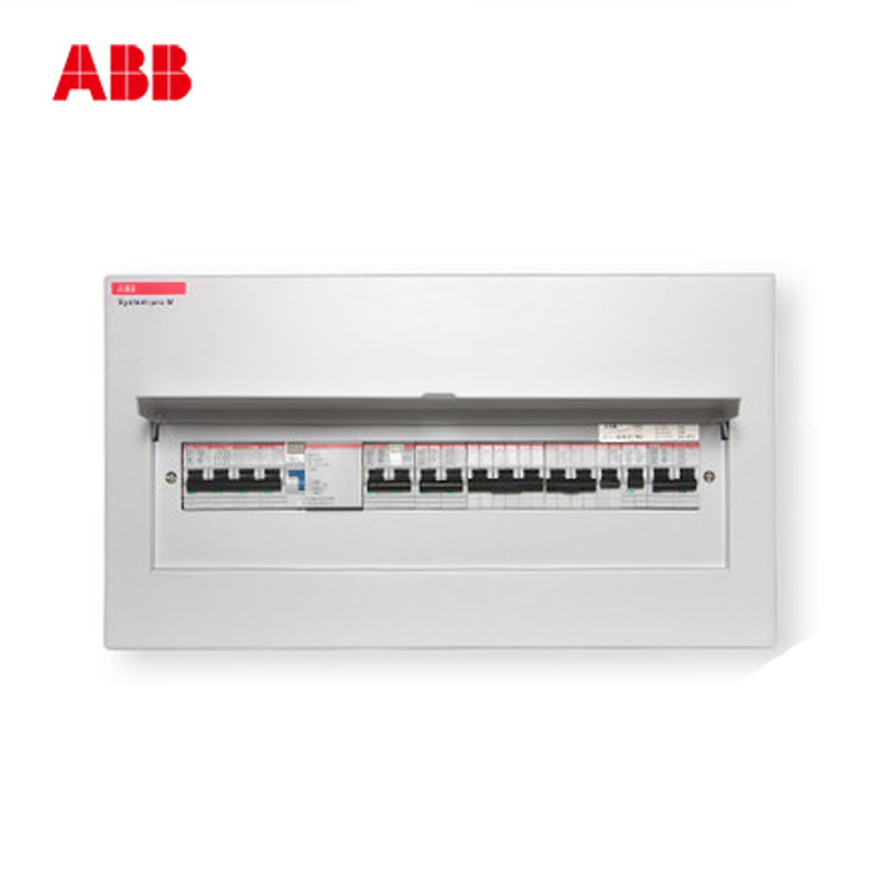 ABB 家用 配电箱 布线箱 强电箱 ACM系列 23位 全金属 暗装ACM 23 FNB高清大图