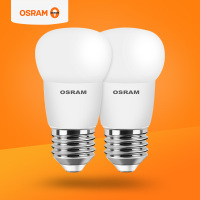 欧司朗(osram) E27螺口 两只装 小球泡 日光3.3W(套*10对)