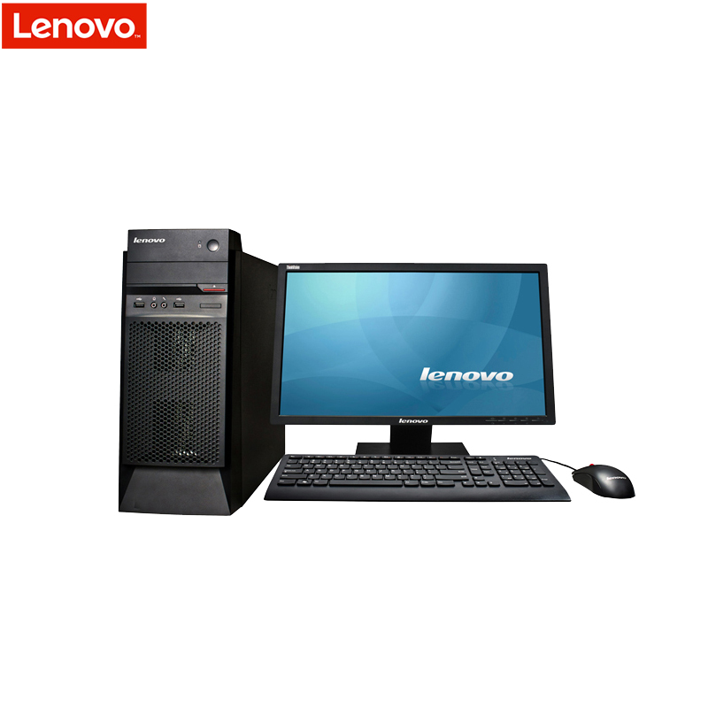 联想(Lenovo) 启天M5900 -D301 23寸台式电脑A10-8750B 8G 128G+1T win7pro