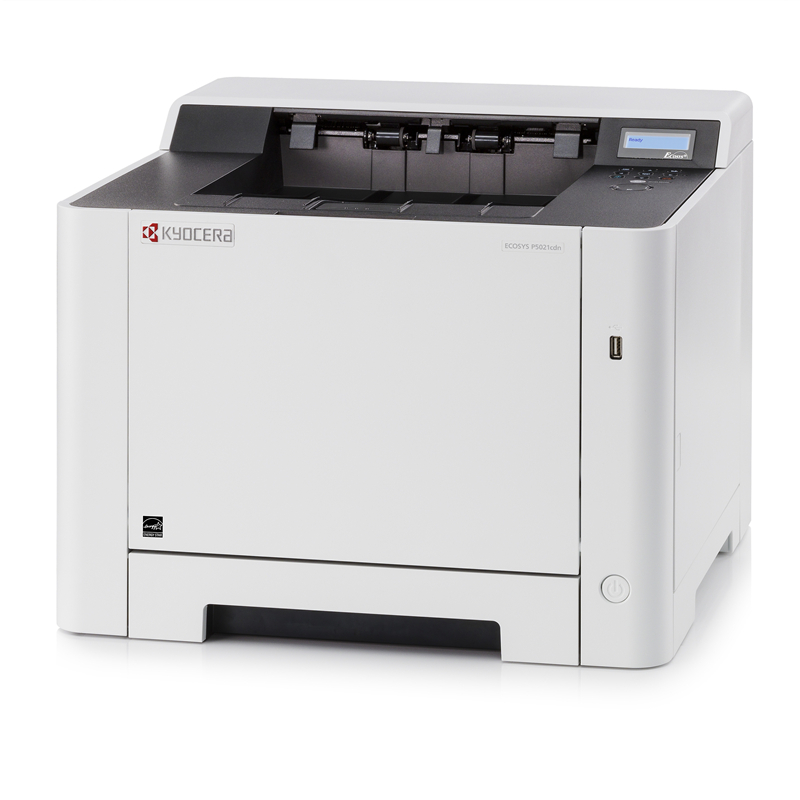 京瓷(KYOCERA) ECOSYS P5021CDW A4彩色激光打印机 自动双面打印 无线网络打印高清大图