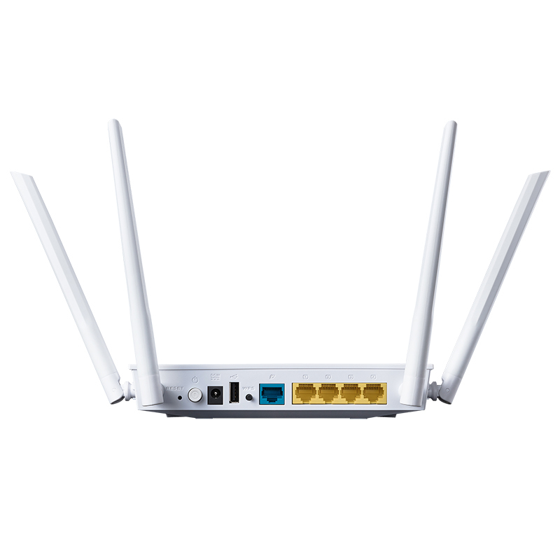 华硕(ASUS)RT-AC1200(纯净版) 1200M AC双频 低辐射 无线路由器