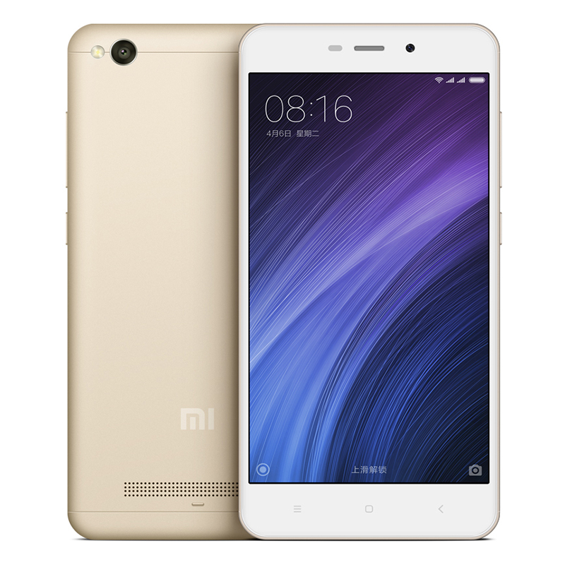 Xiaomi/小米 红米手机4A 2GB+16GB 香槟金 移动联通电信4G智能手机