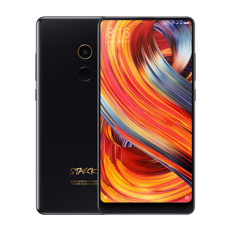 Xiaomi/小米 小米MIX2 8GB+128GB STARCK 黑色 移动联通电信4G手机 全陶瓷限量版