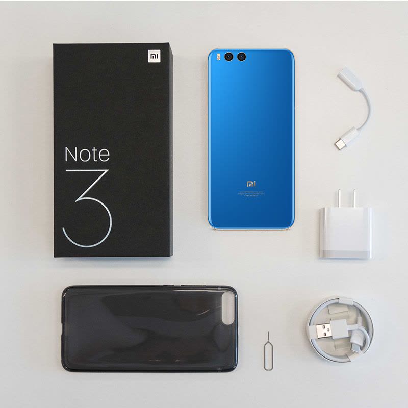 Xiaomi/小米 小米Note 3 4GB+64GB 亮蓝色 移动联通电信4G全网通手机 变焦双摄图片