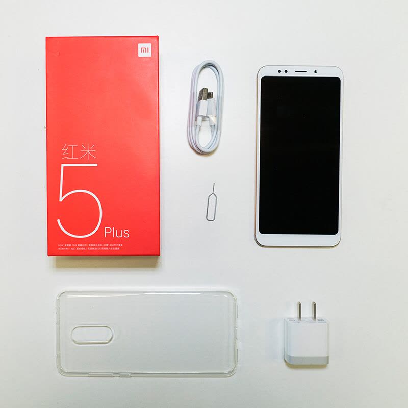 Xiaomi/小米 红米5 Plus 3GB+32G 玫瑰金 移动联通电信4G全网通手机 全面屏图片