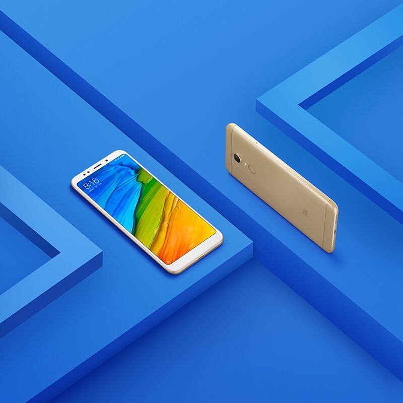 Xiaomi/小米 红米5 Plus 3GB+32G 金色 移动联通电信4G全网通手机 全面屏图片