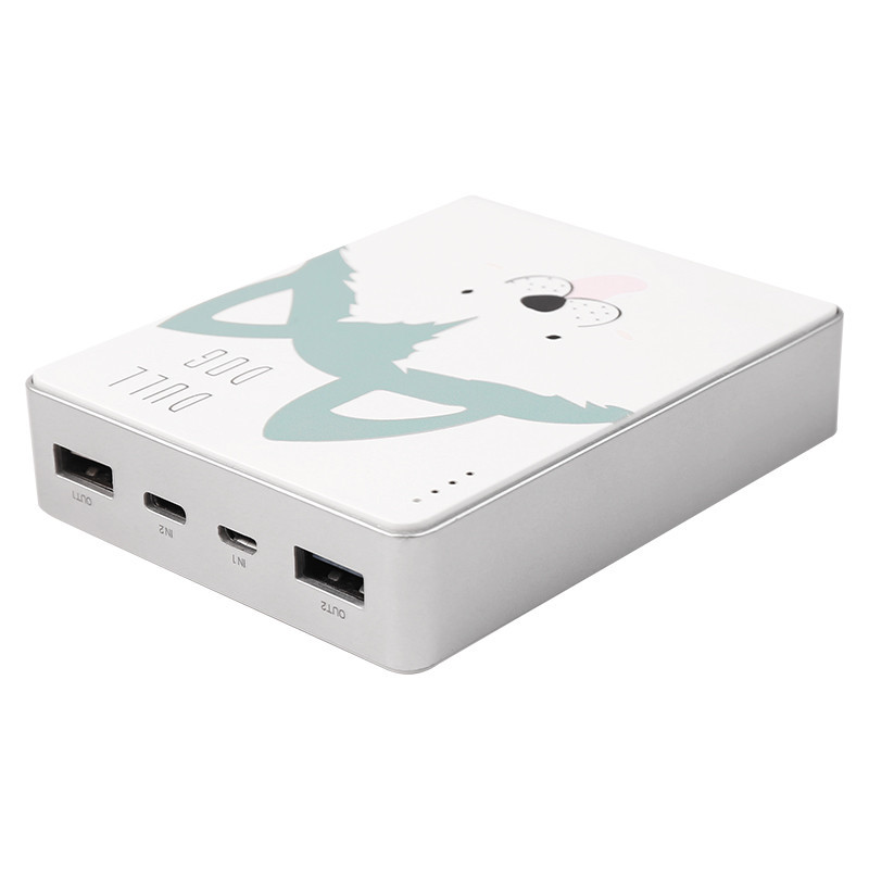 倍斯特双向快充充电宝10000毫安QC3.0可爱通用移动电源华为P20