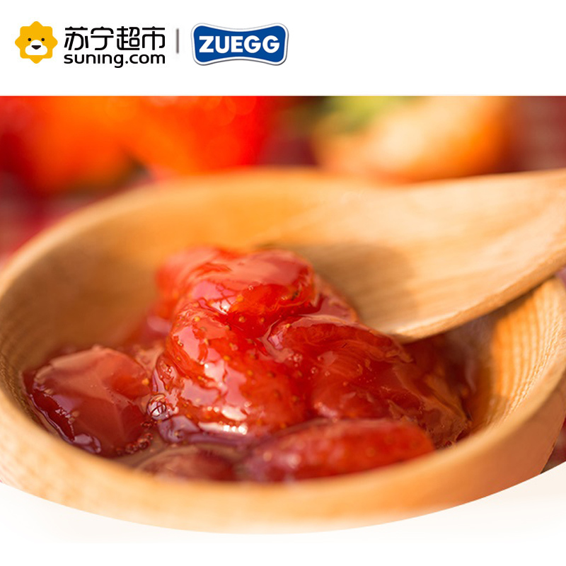 [苏宁超市]意大利进口 嘉丽ZUEGG 草莓果酱100g(25gx4)