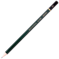 得力(deli)7082-2H绘图素描铅笔 12支/盒 2盒 美术写生绘画铅笔 素描铅笔 绘图绘画铅笔 学生用手绘画笔