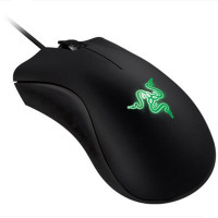 雷蛇 Razer 炼狱蝰蛇 1800DPI 穿越火线版 有线电竞游戏吃鸡鼠标 黑色 USB接口 光电鼠标 人体工学鼠标