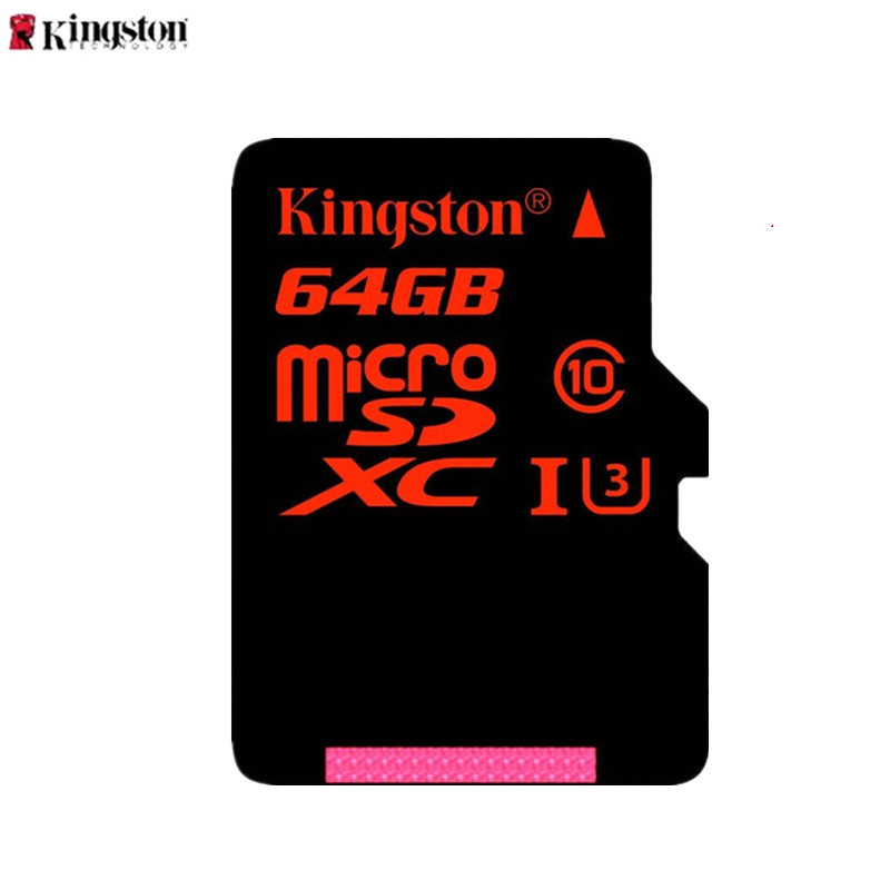 金士顿(Kingston)SD卡(SDCA3)64G 90MB/s 相机存储卡UHS-I U3高速存储卡