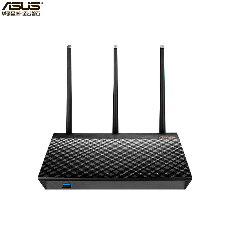 华硕(ASUS)RT-AC1750 B1双频无线千兆路由器 无线家用路由器