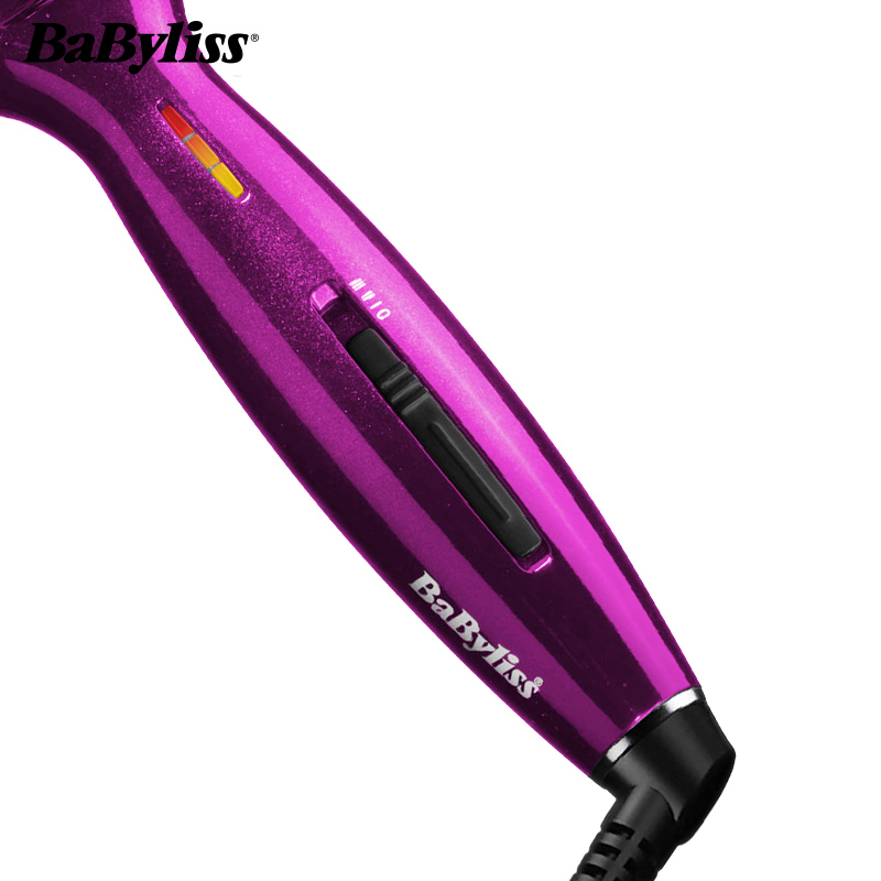 巴比丽丝(Babyliss) 美发器 HSB100PCN 钻石陶瓷 负离子 顺发直发养发 电热顺发梳高清大图