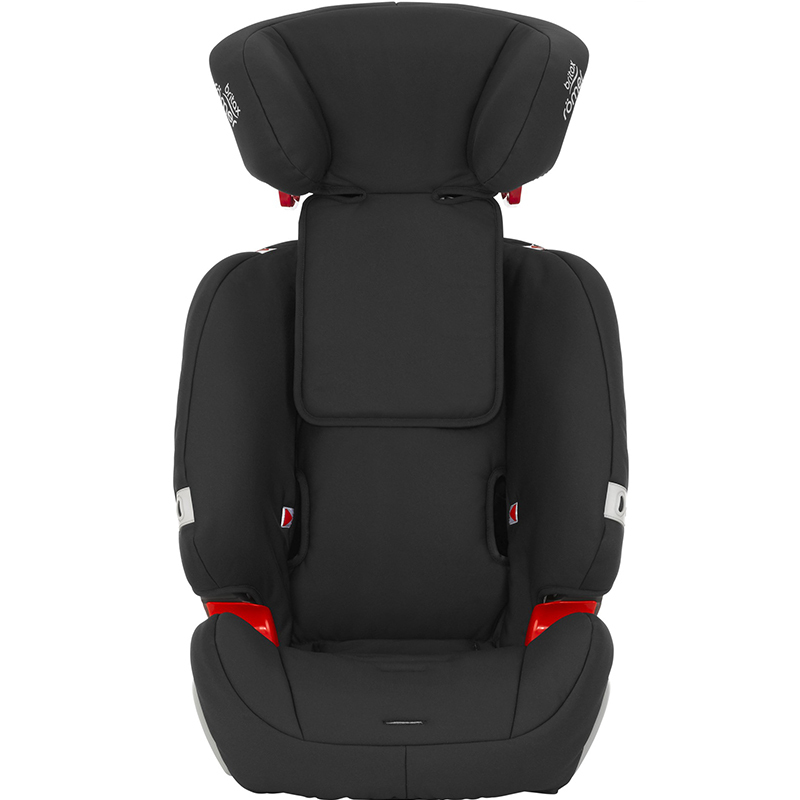 britax 宝得适 百变王 儿童汽车安全座椅 安全带固定 EVOLVA 1-2-3 黑色 红色 9KG-18KG