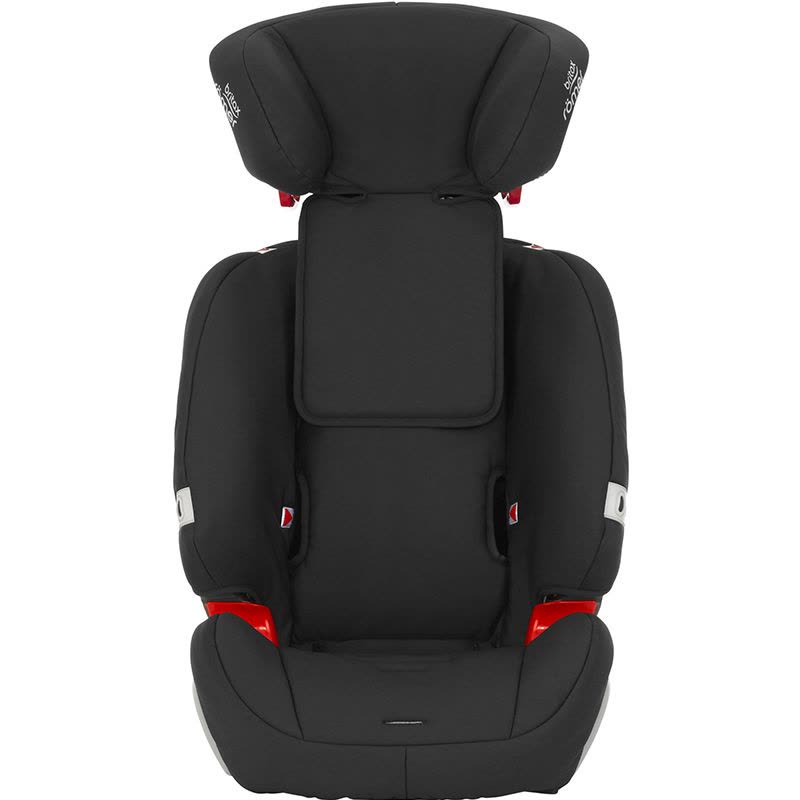 britax 宝得适 百变王 儿童汽车安全座椅 安全带固定 EVOLVA 1-2-3 黑色 红色 9KG-18KG图片