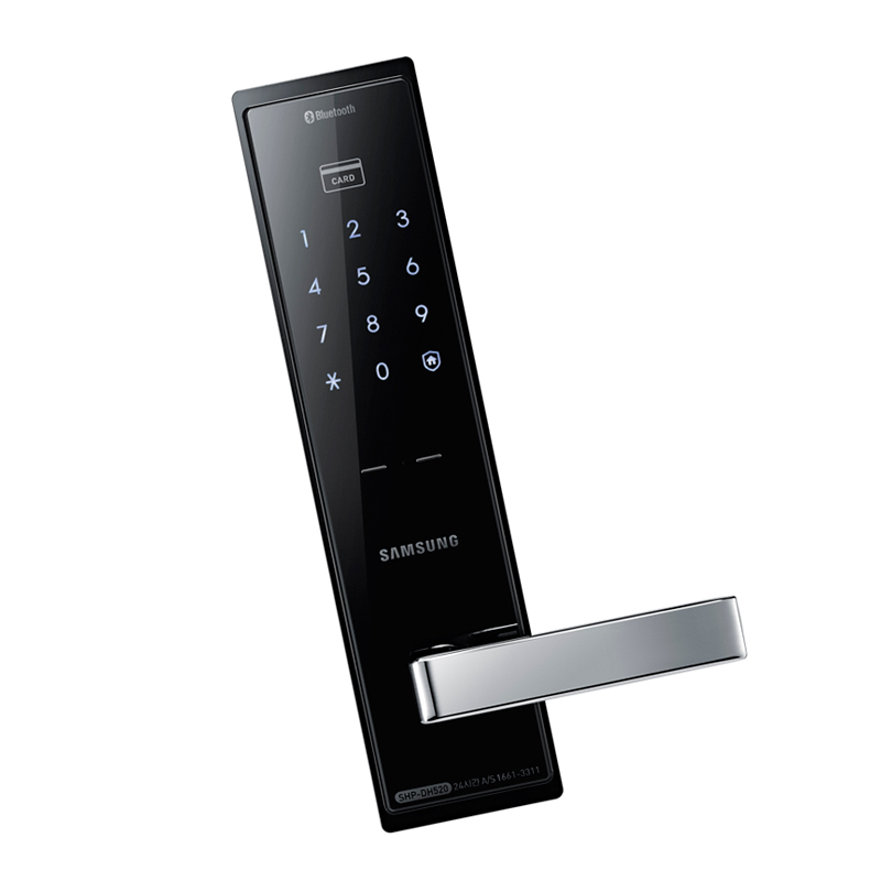 三星(SAMSUNG)SHS-H525 智能电子非指纹密码防盗门锁(黑色)