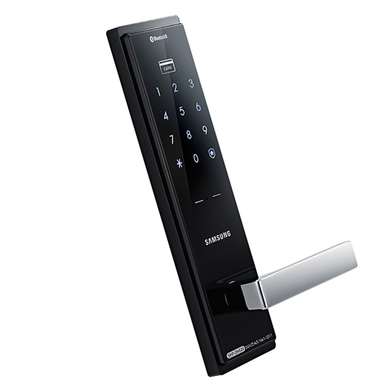 三星(SAMSUNG)SHS-H525 智能电子非指纹密码防盗门锁(黑色)