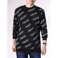 Adidas/阿迪达斯 三叶草男装2017新款圆领运动休闲卫衣套头衫|BP8923