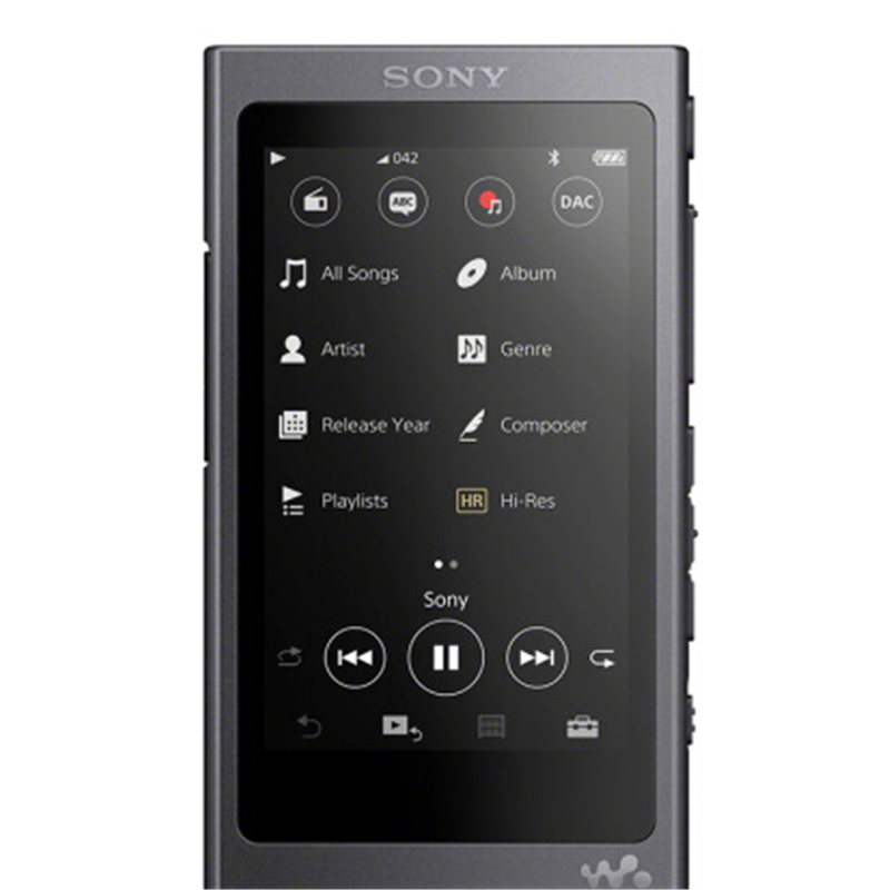 Sony/索尼 高解析度无损降噪音乐播放器16GB NW-A45HN(灰黑色)无损音乐MP3播放器迷你降噪随身听高清大图