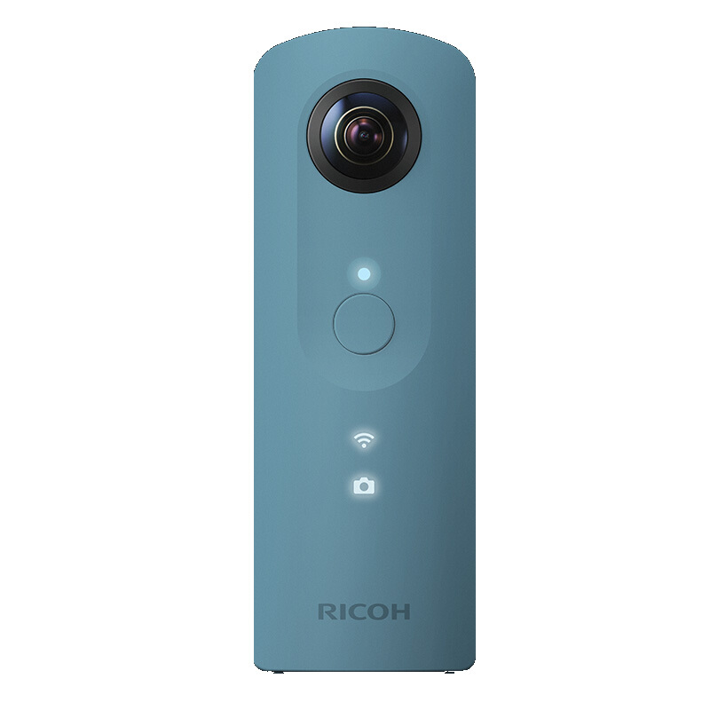 Ricoh/理光 Theta SC 360度全景摄像数码相机自拍神器 蓝色 VR产品