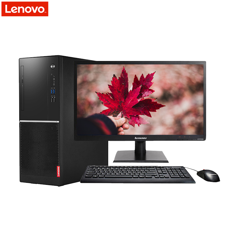联想(Lenovo)扬天商用M2601k台式电脑20WLED(其他Intel平台G3930 4GB 500G W10)高清大图