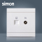 simon西蒙电气开关插座面板i3雅白色电视加电脑网线插座官方正品315302