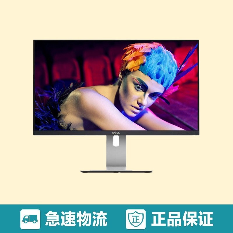 戴尔(DELL)专业级 U2515H 25英寸 2K宽屏 LED背光 IPS硬盘电脑显示器