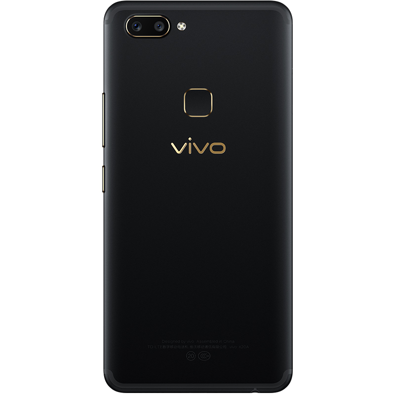 vivo X20旗舰版 4GB+128GB 黑金版 移动联通电信4G手机 全面屏拍照