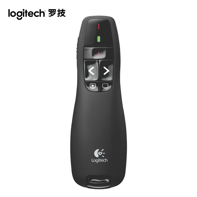 罗技(Logitech) 无线演示 激光 投影翻页笔 R400 (个)