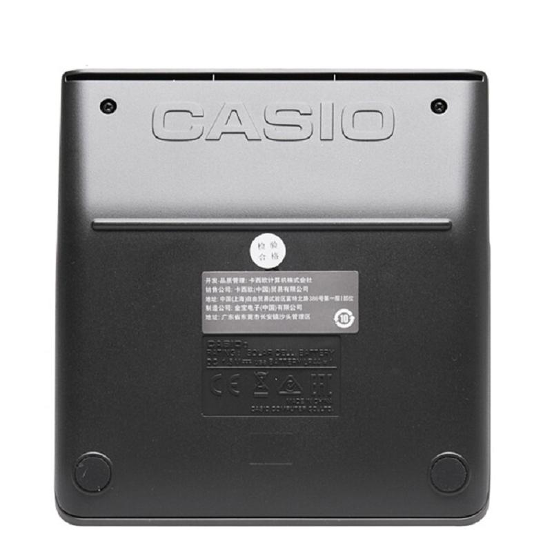 卡西欧(CASIO ) 小型 12位 双电源 超宽计算器 黑色 MH-12-BK(个)
