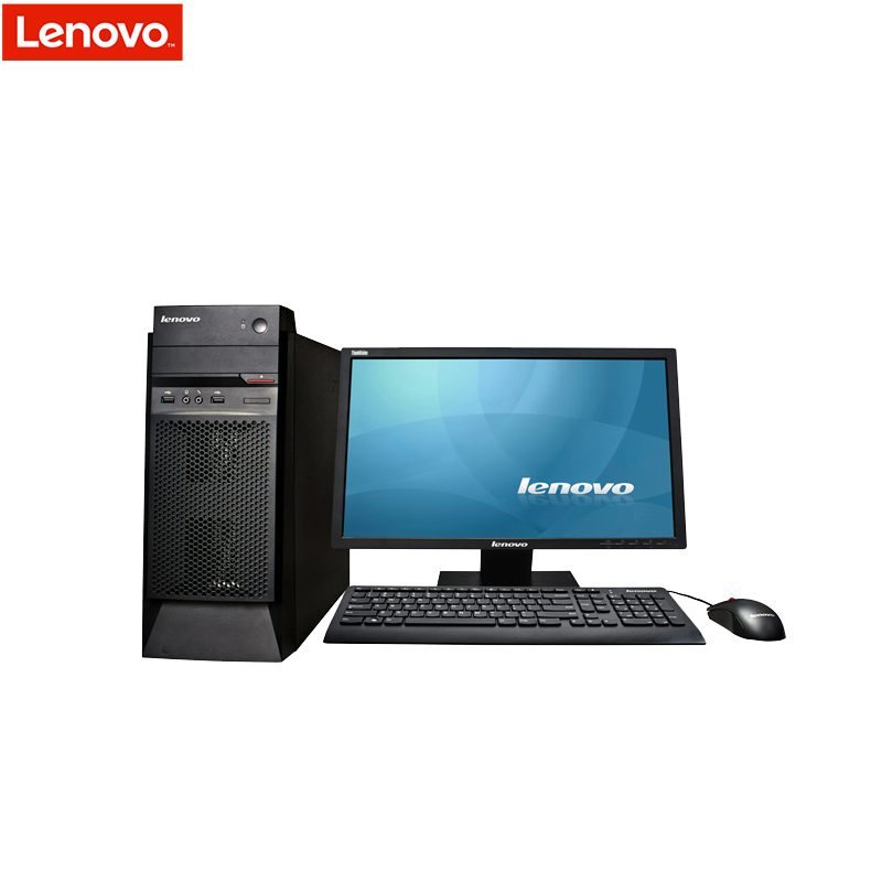 联想(Lenovo)启天M4600-B068 19.5寸台式电脑(I3-6300 4G 1T)
