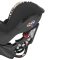britax宝得适 头等舱白金版 0-4岁双向婴儿童安全座椅 安全带固定 9KG-18KG SMART ZEBRA斑马色