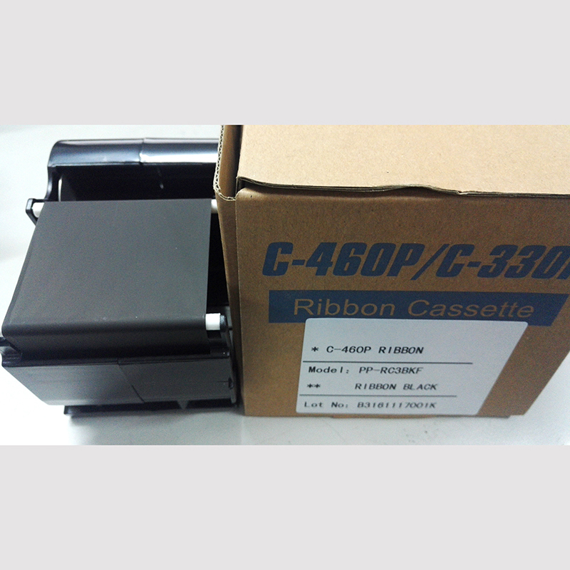 凯普丽标 标牌机 国产黑色色带100米 PP-RC3BKF (支)