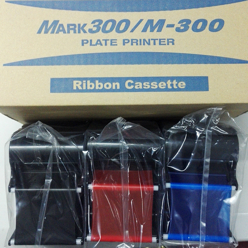 凯普丽标 进口色带黑100米 PP-RC3BKF (支)