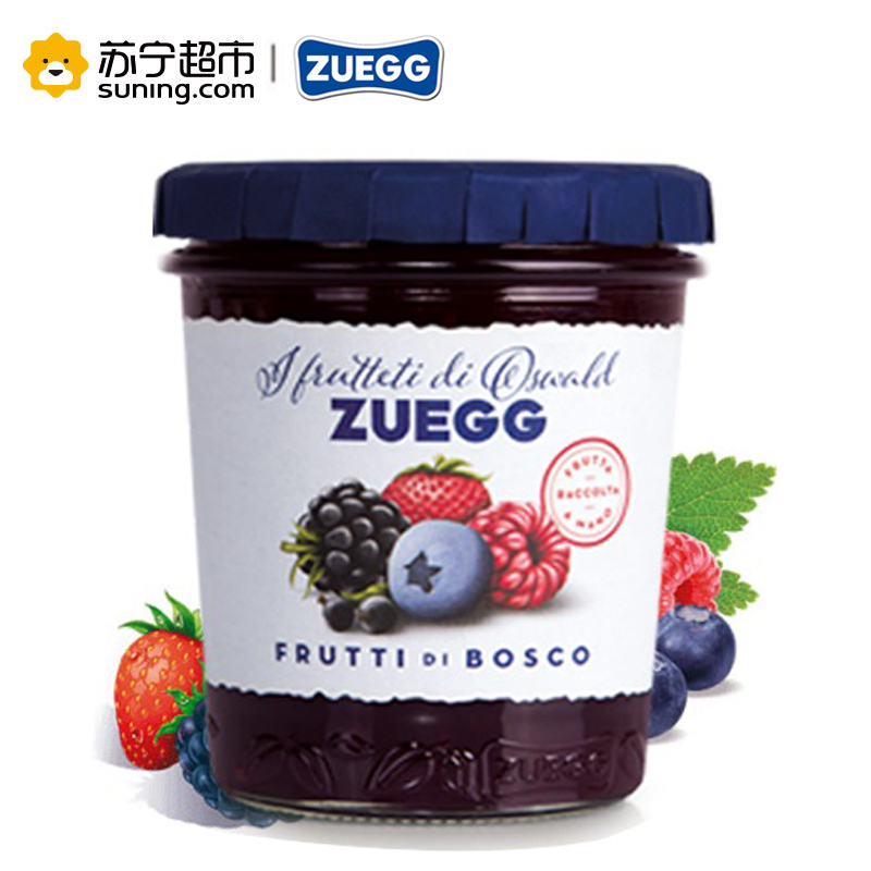 [苏宁超市]德国进口 嘉丽ZUEGG 森林浆果果酱320g