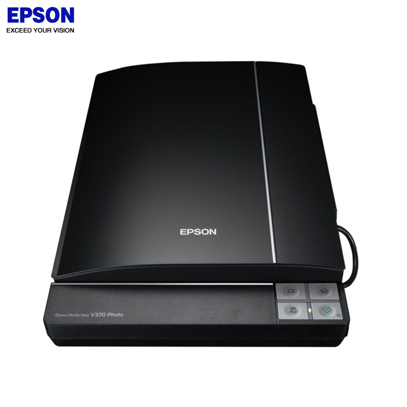 爱普生(EPSON) V370 A4平板式商务彩色影像 实物扫描仪