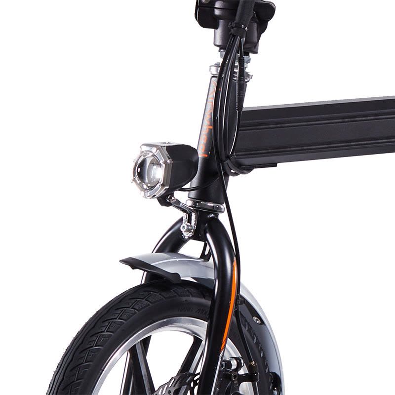 Airwheel爱尔威 电动车R6 一键电动伸缩智能折叠电动自行车折叠代步电瓶车(请标选黑白色)图片