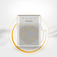 Philips/飞利浦SBM220无线小蜜蜂扩音器教师导游教学喊话迷你腰挂扬声器 便携式MP3音箱录音小音响 可插U盘