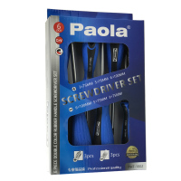 [苏宁自营]保拉(Paola)工具6支装螺丝刀套装1802