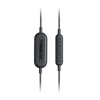 舒尔 SHURE RMCE-BT1 蓝牙耳机线 带三键遥控和语音通话功能 黑色