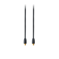 舒尔 SHURE RMCE-BT1 蓝牙耳机线 带三键遥控和语音通话功能 黑色