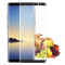 [壳膜套装]三星Galaxy Note8手机壳(透明软壳)+三星Note8钢化膜(全屏3D曲面黑色)