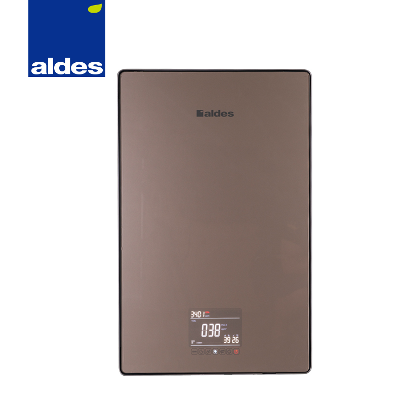 爱迪士(aldes)家用壁挂式新风机InspirAIR® Lyon(香槟金)加氧