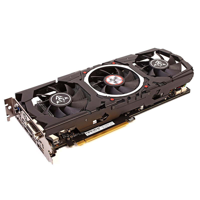 七彩虹(Colorful)iGame GTX1060 烈焰战神-6GD5 AD 游戏显卡(1506(Bst:1708)