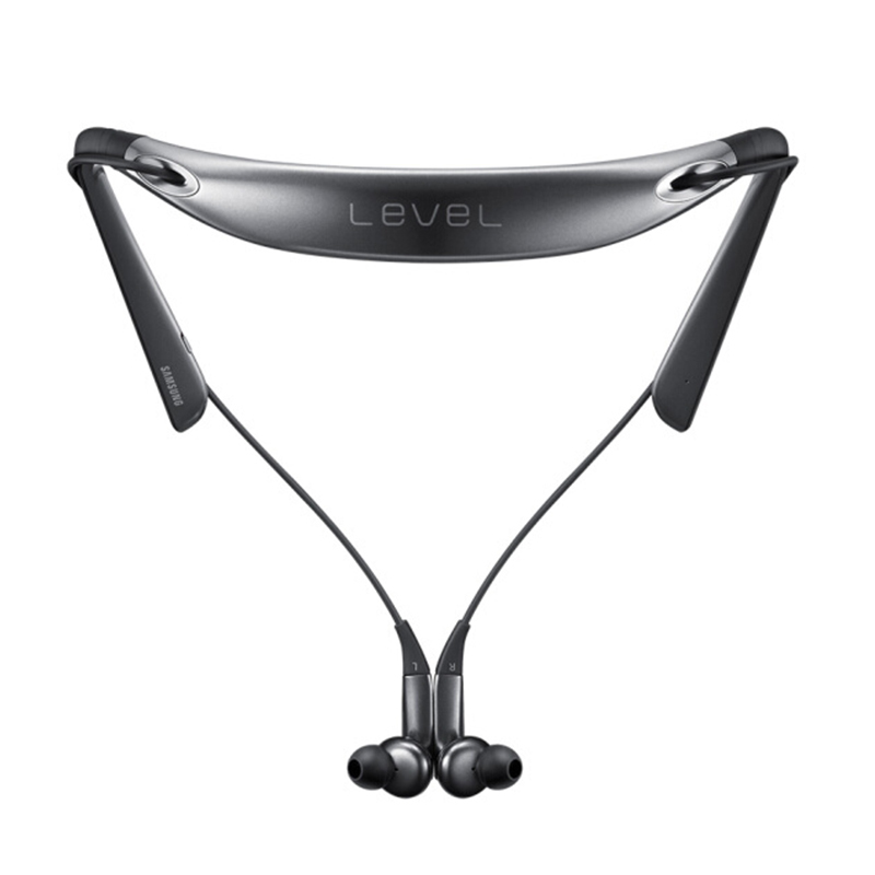 三星 SAMSUNG Level U Pro ANC 项圈式 主动降噪 无线蓝牙运动音乐耳机(魔力黑)
