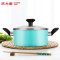 炊大皇(COOKER KING)汤锅 T20D1 家用小火锅煲汤锅具汤锅炖锅20cm加大不粘锅电磁炉通用