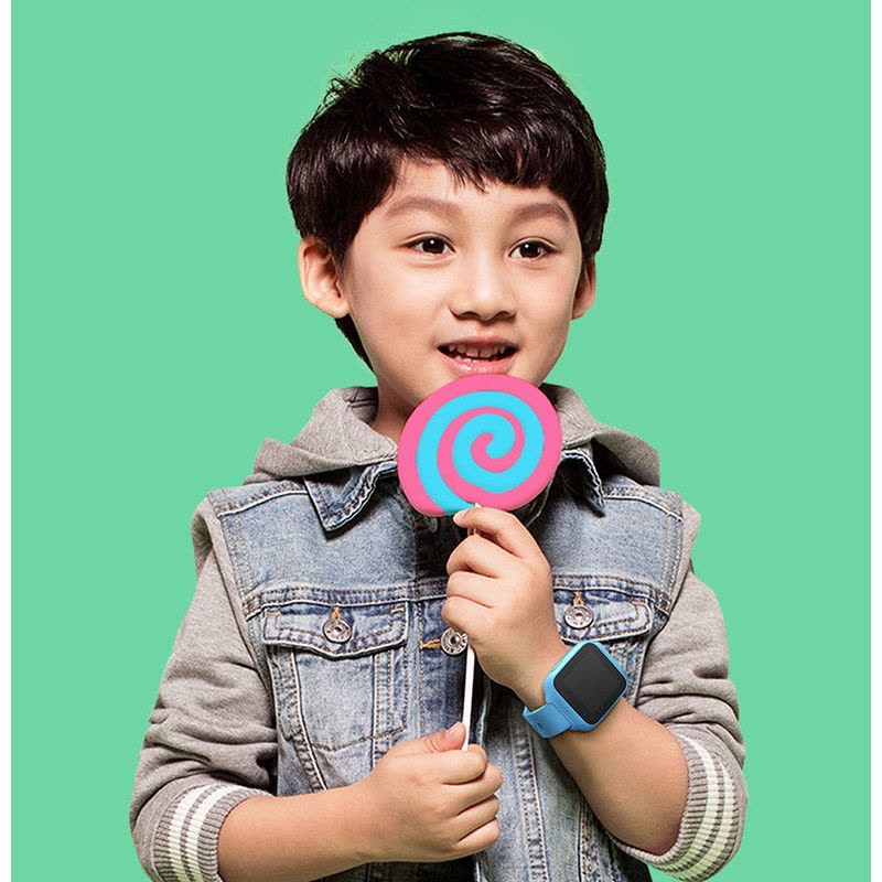 小寻儿童电话手表彩屏版 小米生态链品牌 超大触控彩屏 生活防水 五重定位 学生儿童定位手机 智能手表手环 天蓝色图片