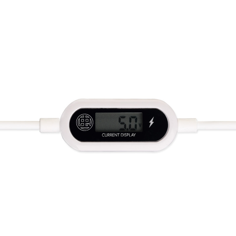 一虫eCHOO MICRO USB 智能数据线TPE材质 USB连接线 带屏幕数据线 快速充电线 长度1米