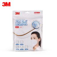 3M口罩KN95级防护防雾霾PM2.5防尘易呼吸口罩 成人男女通用防护口罩耳塞式9501 2包共10只