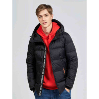 【预订】雪中飞2017秋冬新款男士短款时尚连帽羽绒服潮X70140015